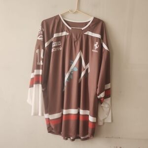 New Without Tag Men's Brown and White Jersey
